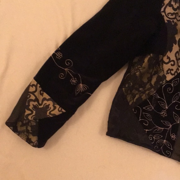 Funky Velvet Blazer - Picture 4 of 5